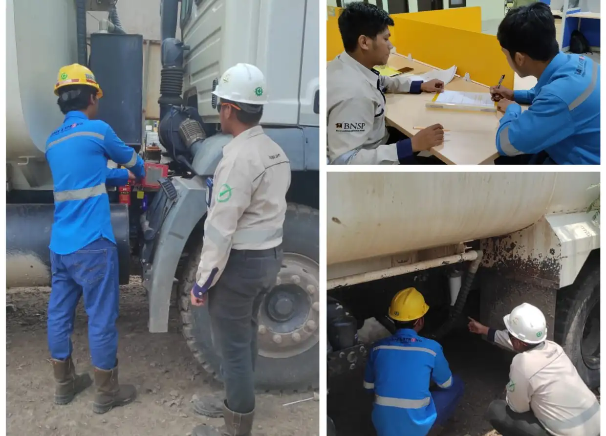 SERTIFIKASI MEKANIK PT. PUTRA PERKASA ABADI JOBSITE MHU